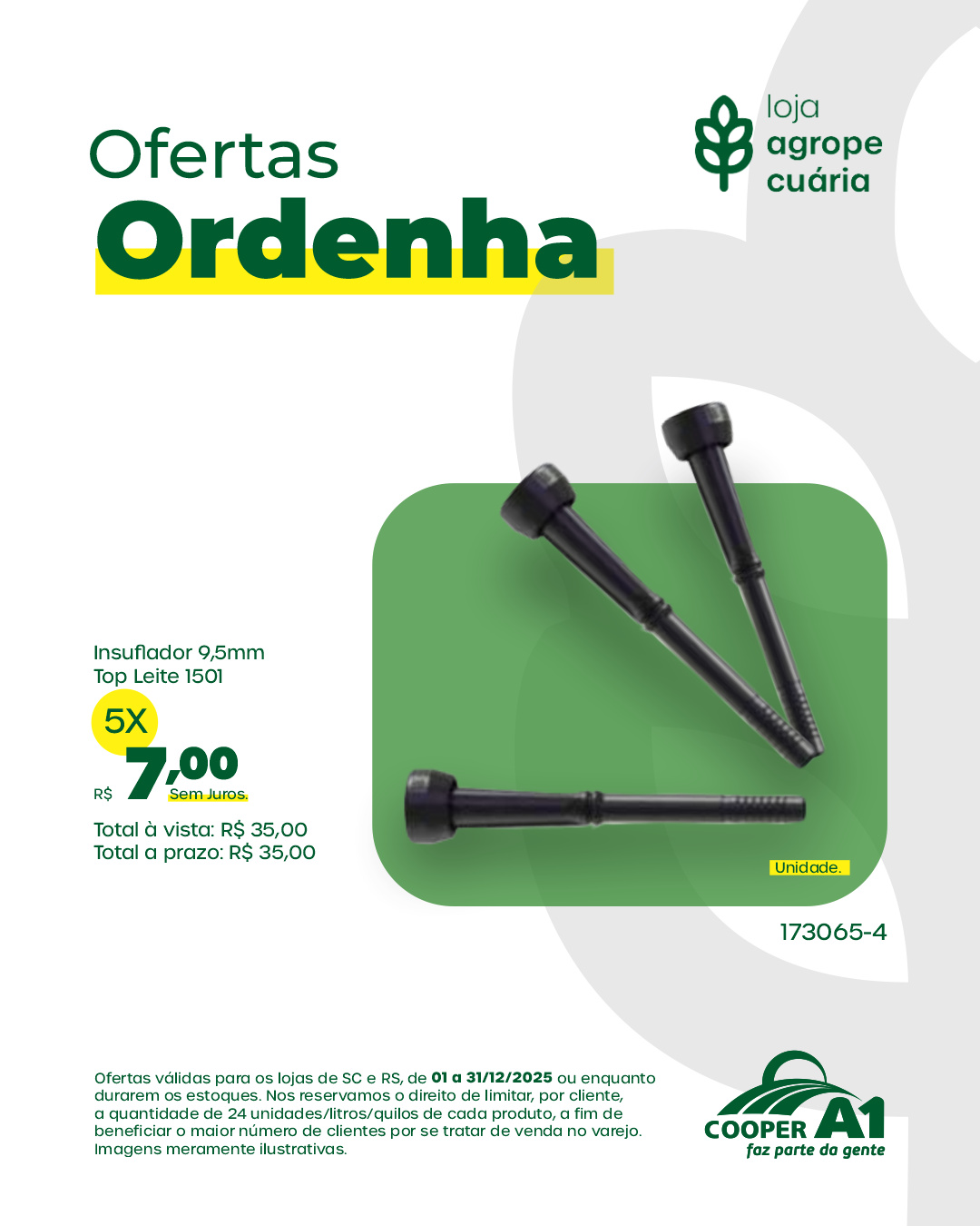 Ofertas Ordenha