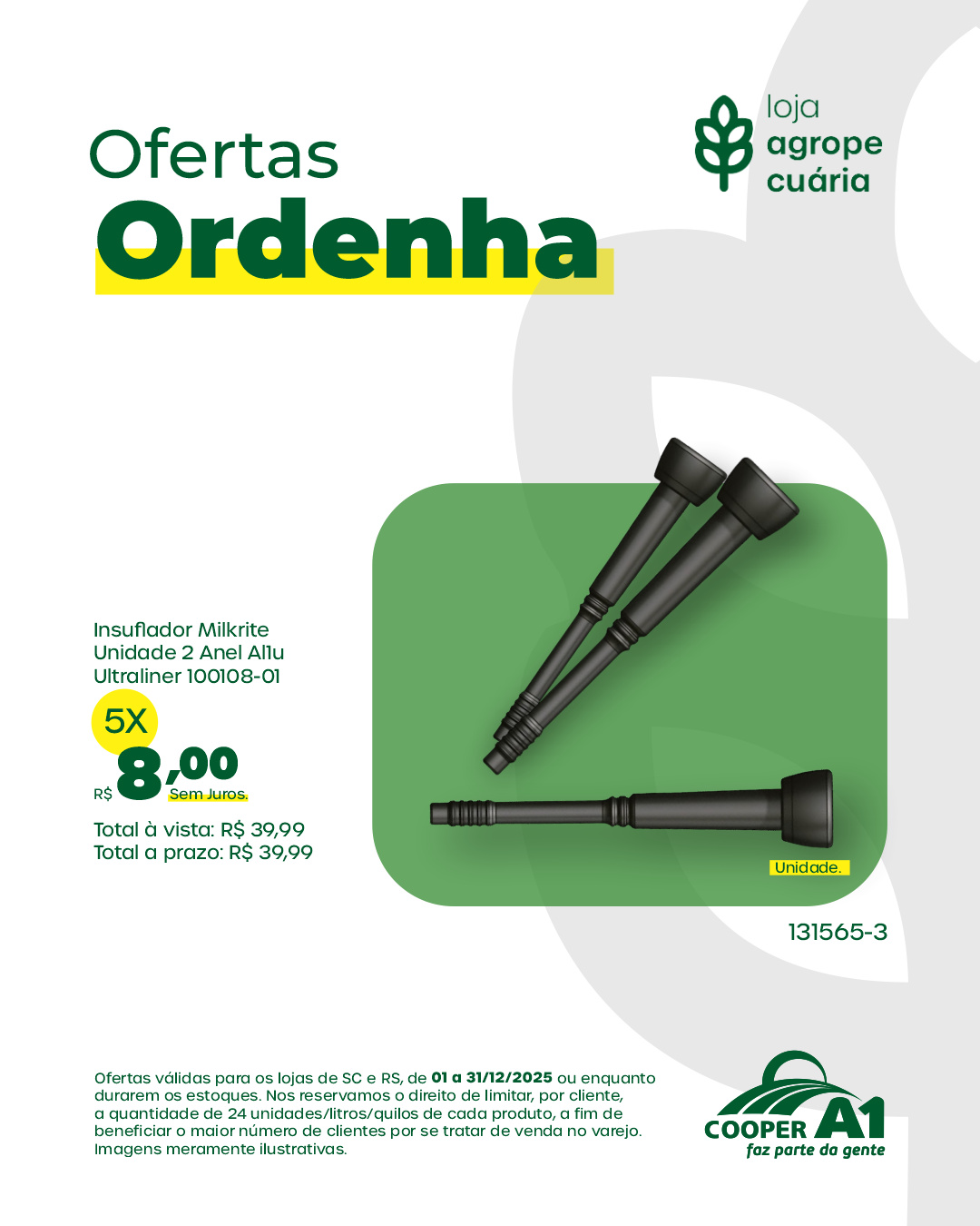 Ofertas Ordenha