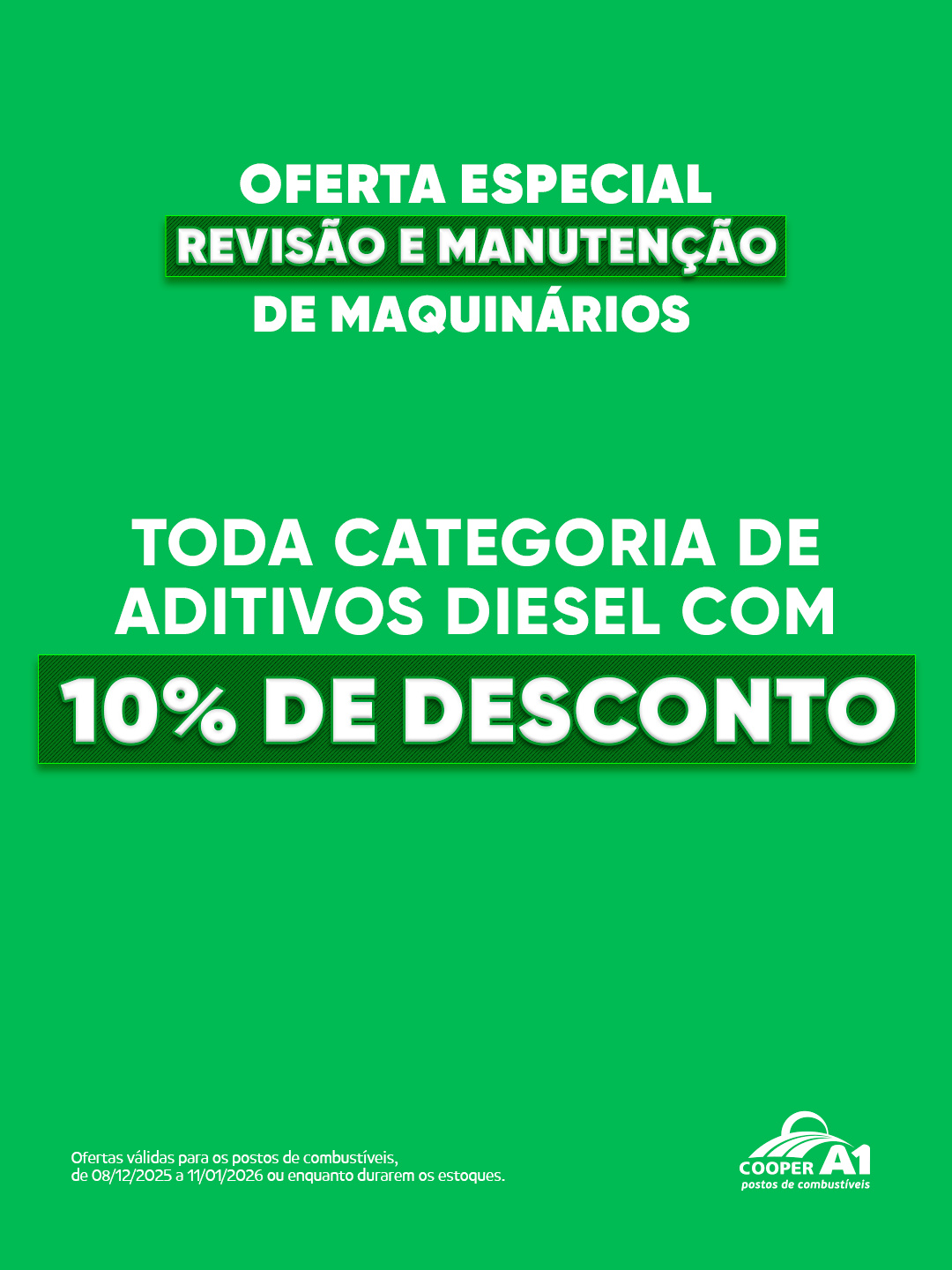 Revisão e manutenção de maquinários