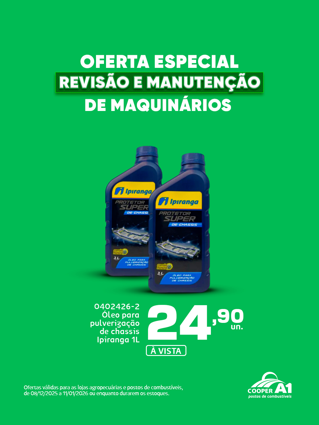 Revisão e manutenção de maquinários