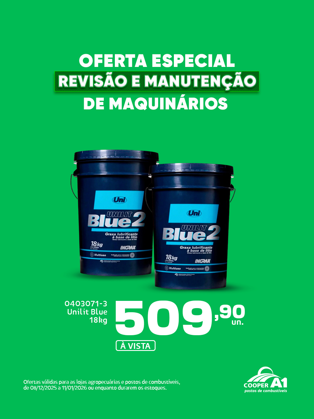 Revisão e manutenção de maquinários