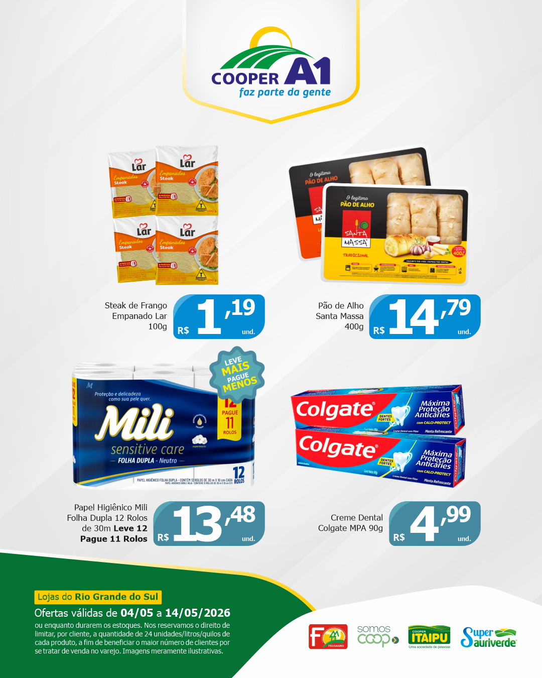 Dezena de Ofertas RS