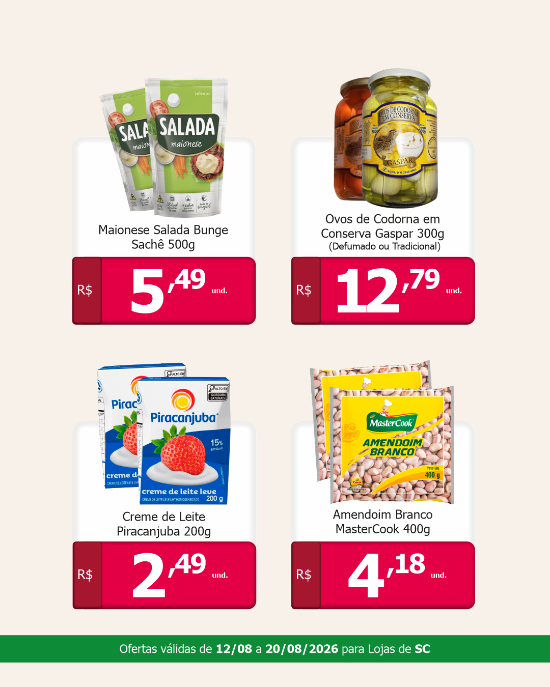 Dezena de Ofertas SC