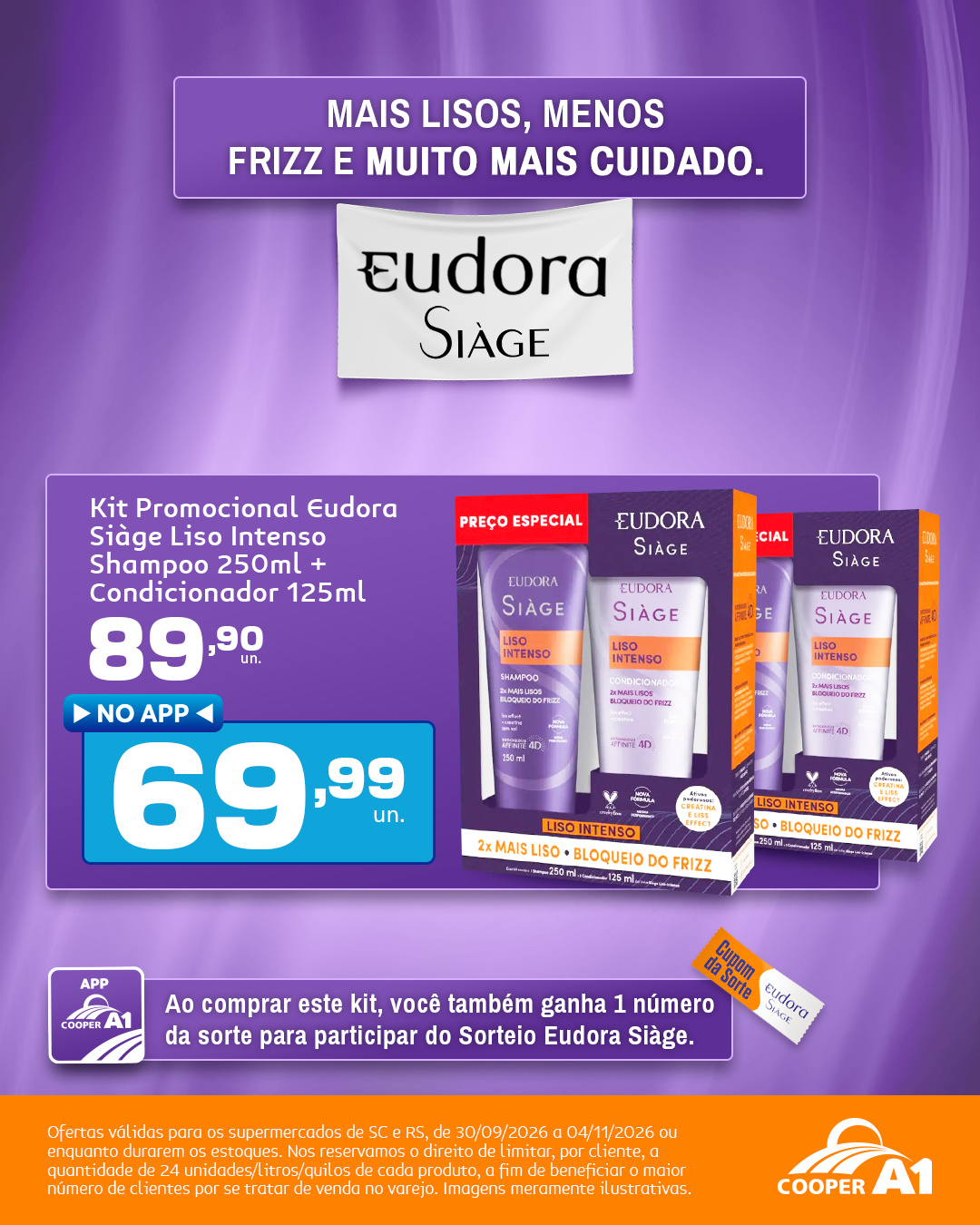 Ofertas Eudora Si&agrave;ge