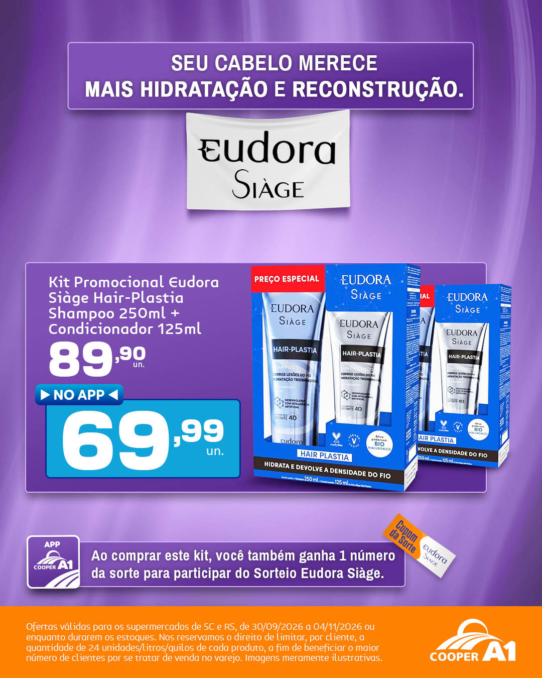 Ofertas Eudora Si&agrave;ge