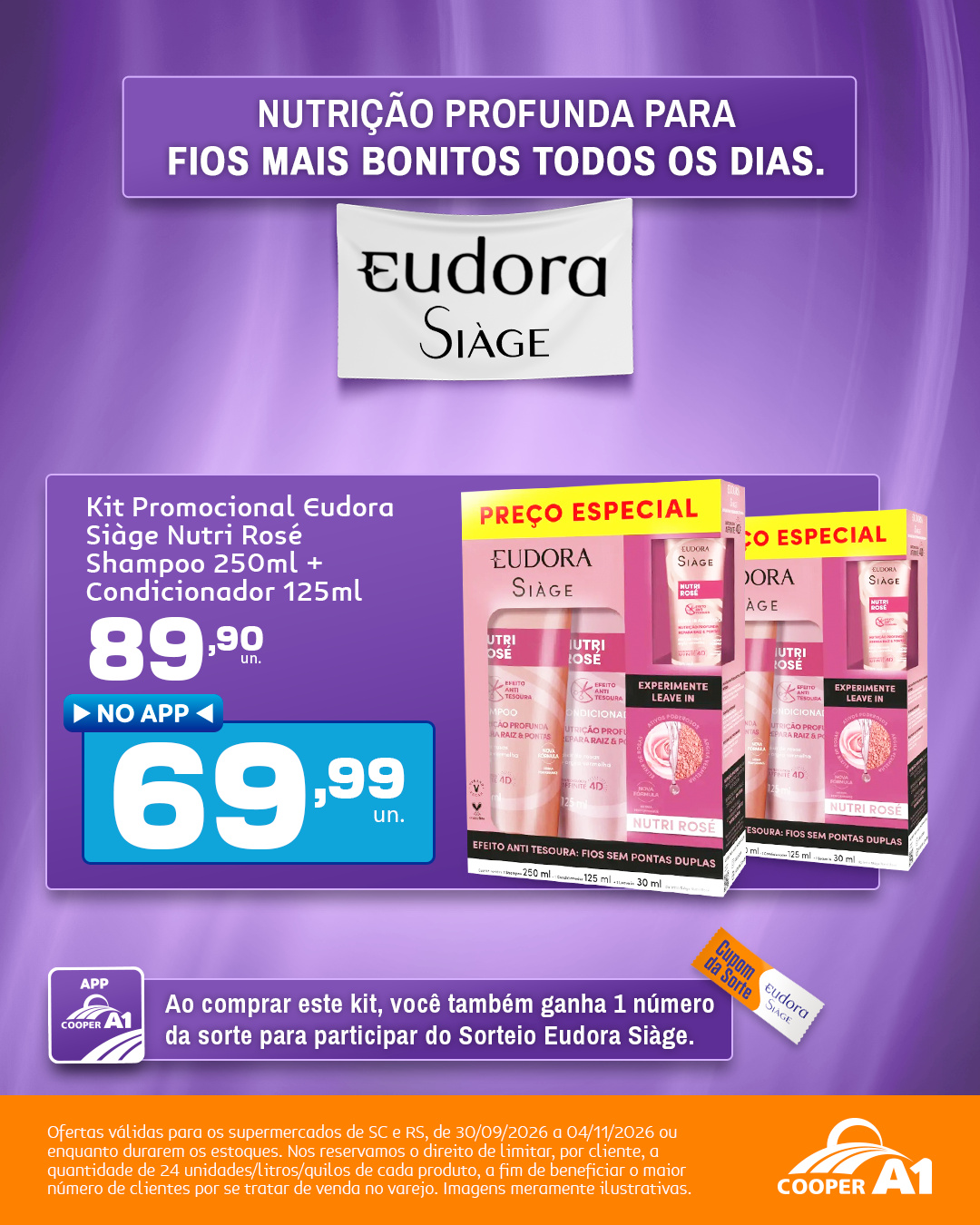 Ofertas Eudora Si&agrave;ge