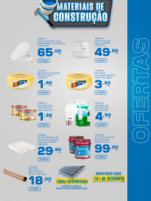 Materiais de Constru&ccedil;&atilde;o