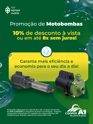 Promo&ccedil;&atilde;o de Motobombas