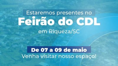 Fortalecimento regional no feir&atilde;o do CDL