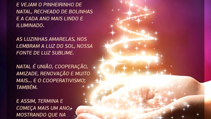 Natal e Cooperativismo fazem parte da mesma magia