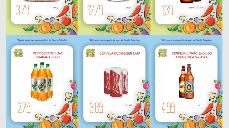 Fim de Semana de Ofertas - 03, 04 e 05 de Agosto | Supermercados da Cooper A1