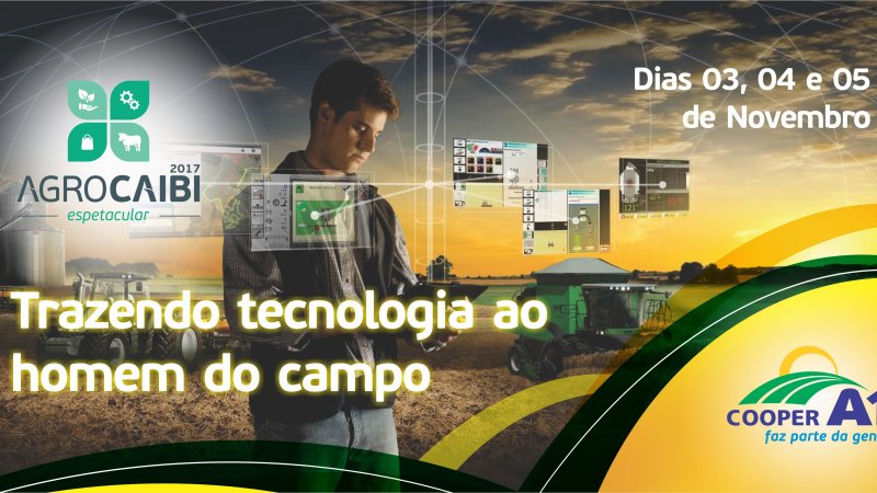 AGROCAIBI 2017: Cooper A1 marcará presença