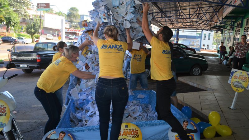PROMOÇÃO 300 MIL EM PRÊMIOS: a quinta moto foi para o município de Tunápolis, SC