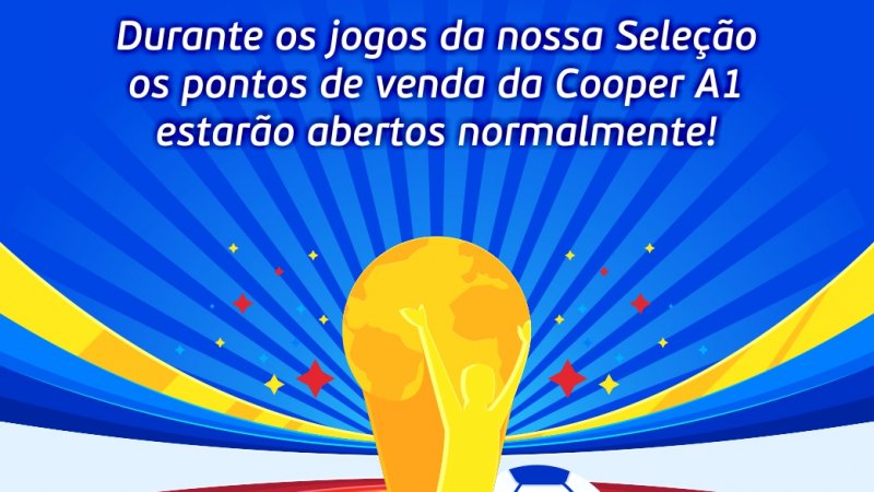 COOPER A1: atendimento normal durante os jogos da Copa do Mundo