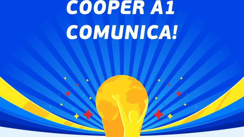 COOPER A1 COMUNICA: somente setores administrativos e postos de combustíveis estarão atendendo durante o jogo do Brasil, nesta sexta-feira