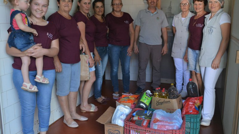 MULHER A1/SICOOB: nove núcleos do programa realizaram doações ao Hospital Regional de Palmitos