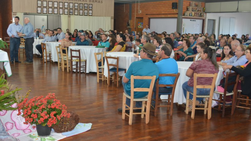 REUNIÕES DE AVALIAÇÃO: unidades de Caibi e Mondaí reuniram mais de 550 cooperados