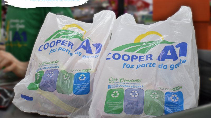 COOPER A1 TEM NOVAS SACOLAS PLÁSTICAS
