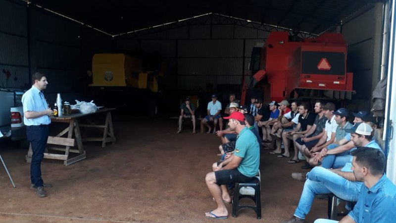 UNIDADE DE NOVO TIRADENTES REALIZOU DIA DE CAMPO EM PARCERIA COM A SYNGENTA