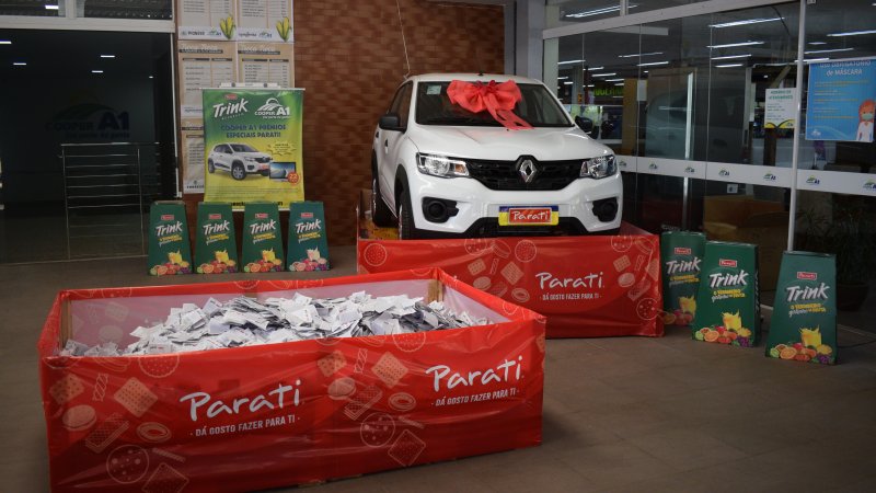FIM DA PROMOÇÃO “COOPER A1 PRÊMIOS ESPECIAIS PARATI”:  CARRO 0 KM FOI PARA O MUNICÍPIO DE SANTA HELENA