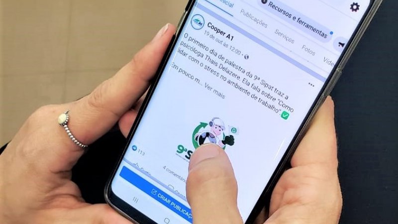 SEMANA INTERNA DE PREVENÇÃO DE ACIDENTES DE TRABALHO: 9ª Sipat online da Cooper A1 foi inovadora e significativa