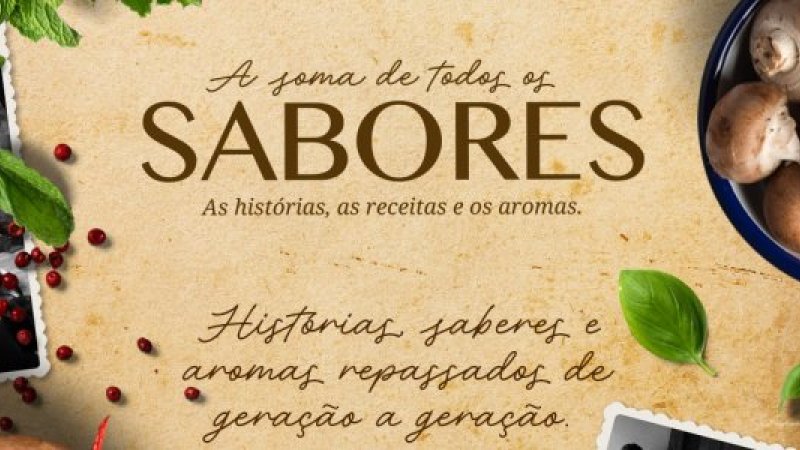 LANÇAMENTO LIVRO: Sabores que ficam na memória
