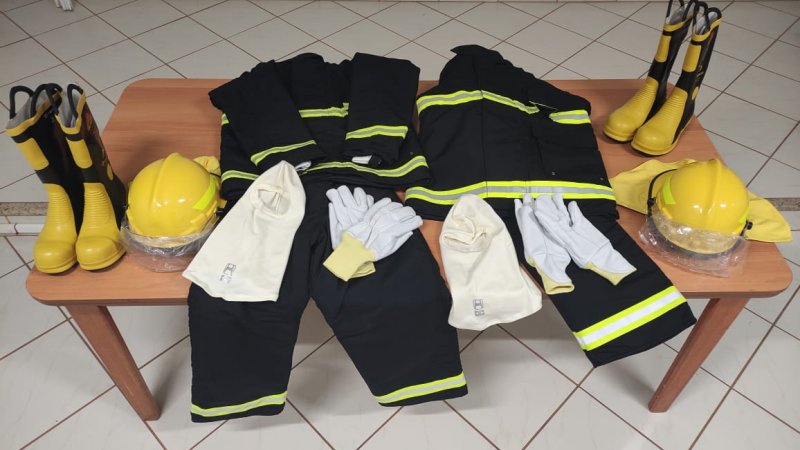BRIGADA DE INCÊNDIO E EMERGÊNCIA : Equipamentos são adquiridos para contribuir na eficiência e segurança