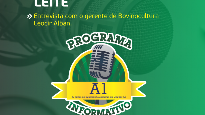 INFORMATIVO 20.11.2021: Leite