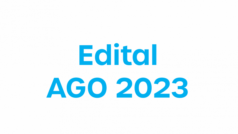 EDITAL DE CONVOCAÇÃO AGO 27.03.2023