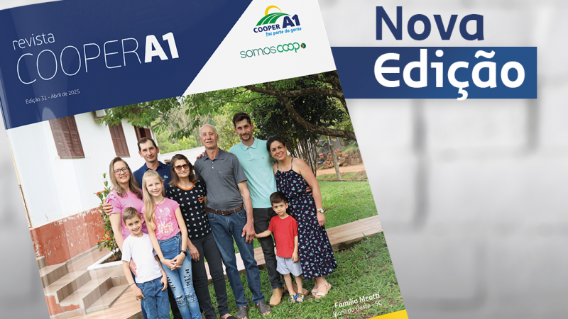 31ª REVISTA COOPER A1: Edição abril 2025 disponível