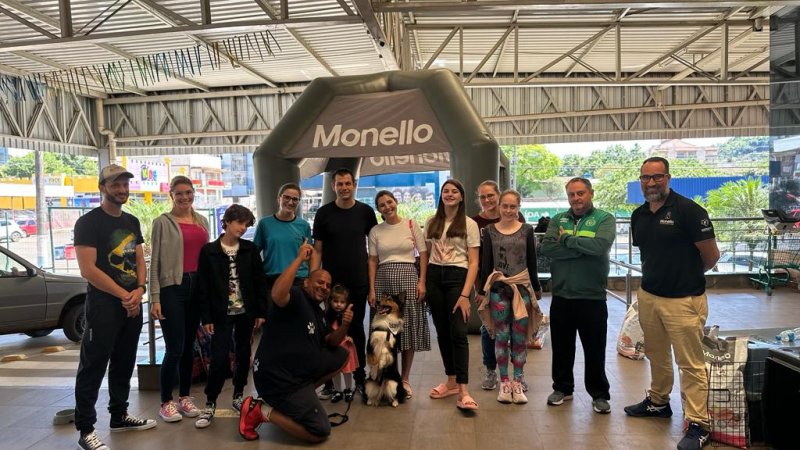 DIVERSÃO: Ação Pet Day Monello na Cooperativa A1