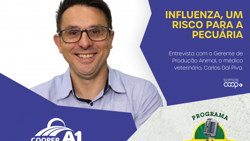 INFORMATIVO A1 05.04.25: Influenza, um risco para a pecuária