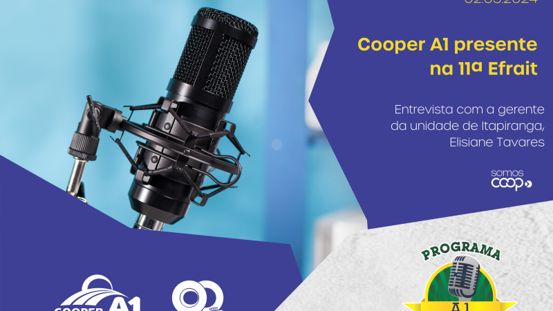 INFORMATIVO A1 02.03.24: Cooper A1 presente na 11ª Efrait