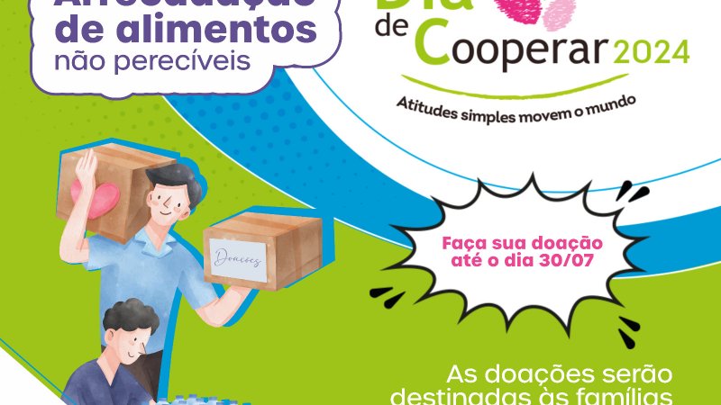 DIA C DE COOPERAR: Atitudes simples movem o mundo