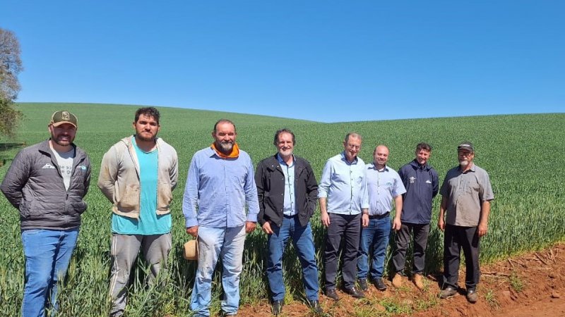 ERVAL SECO: Cooper A1 visita cultivo de cereais 