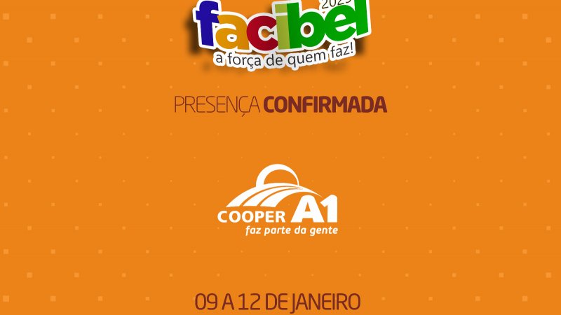 COOPER A1 NA FACIBEL 2025: Quatro dias de condições imperdíveis 
