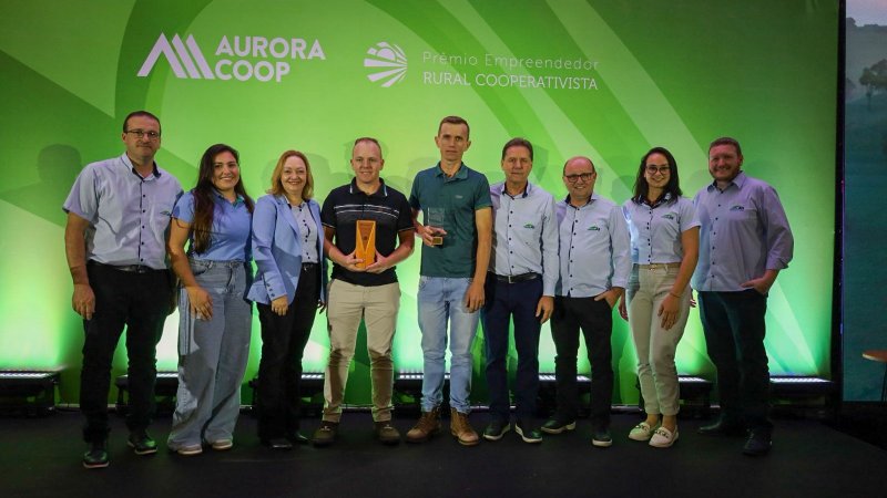 AURORA COOP: Cooper A1 conquista primeiro lugar no Destaque Empreendedor Rural Cooperativista