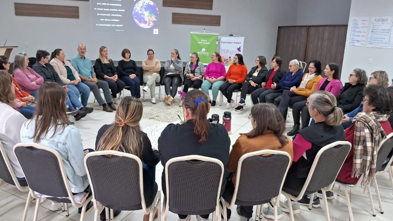SE CONHECER E SER UMA LÍDER: Momento de estudos e práticas para as Mulheres A1/Sicoob