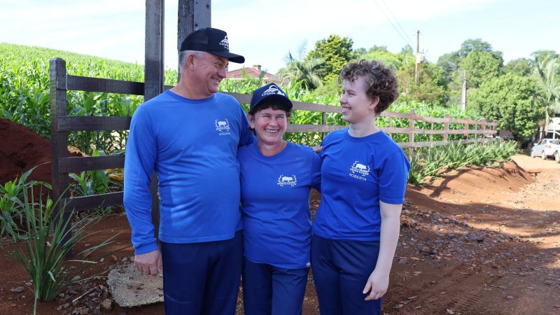 Família Kickow é destaque da Cooper A1 na 11ª edição do Prêmio Empreendedor Rural Cooperativista
