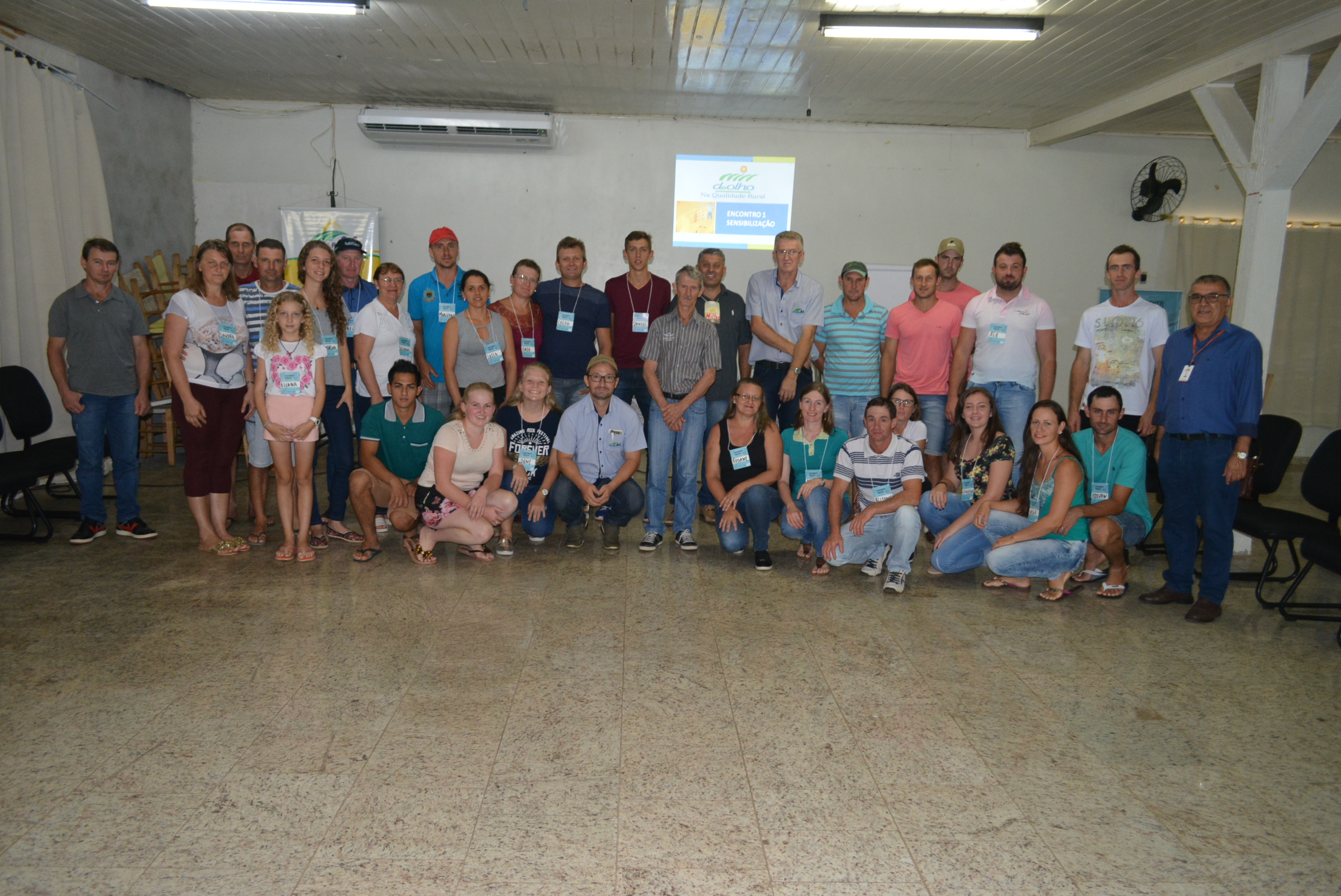 NOVAS TURMAS DO PROGRAMA DE OLHO INICIARAM SUAS AULAS NA SEMANA PASSADA