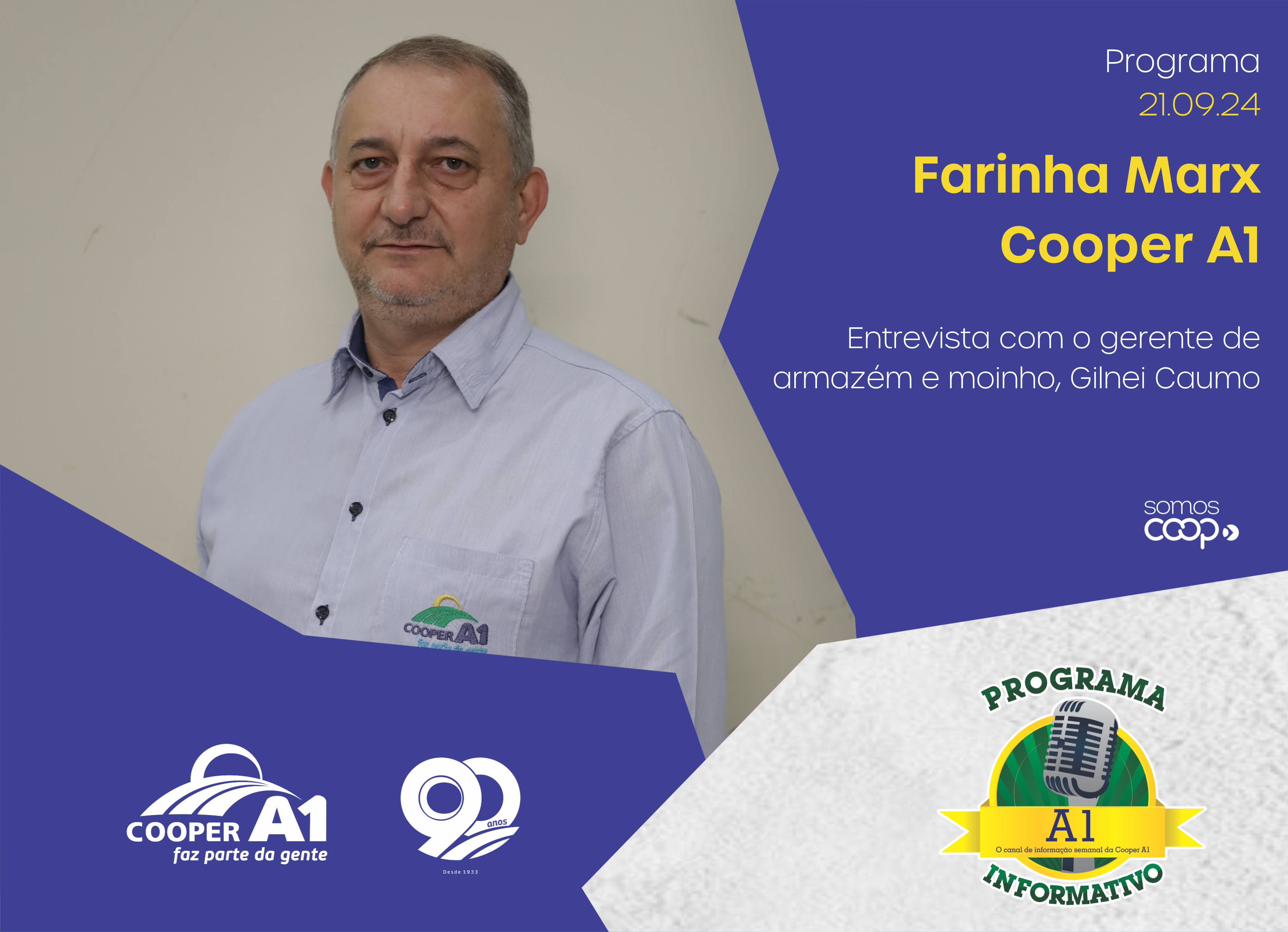 INFORMATIVO A1 21.09.24: Farinha Marx Cooper A1 