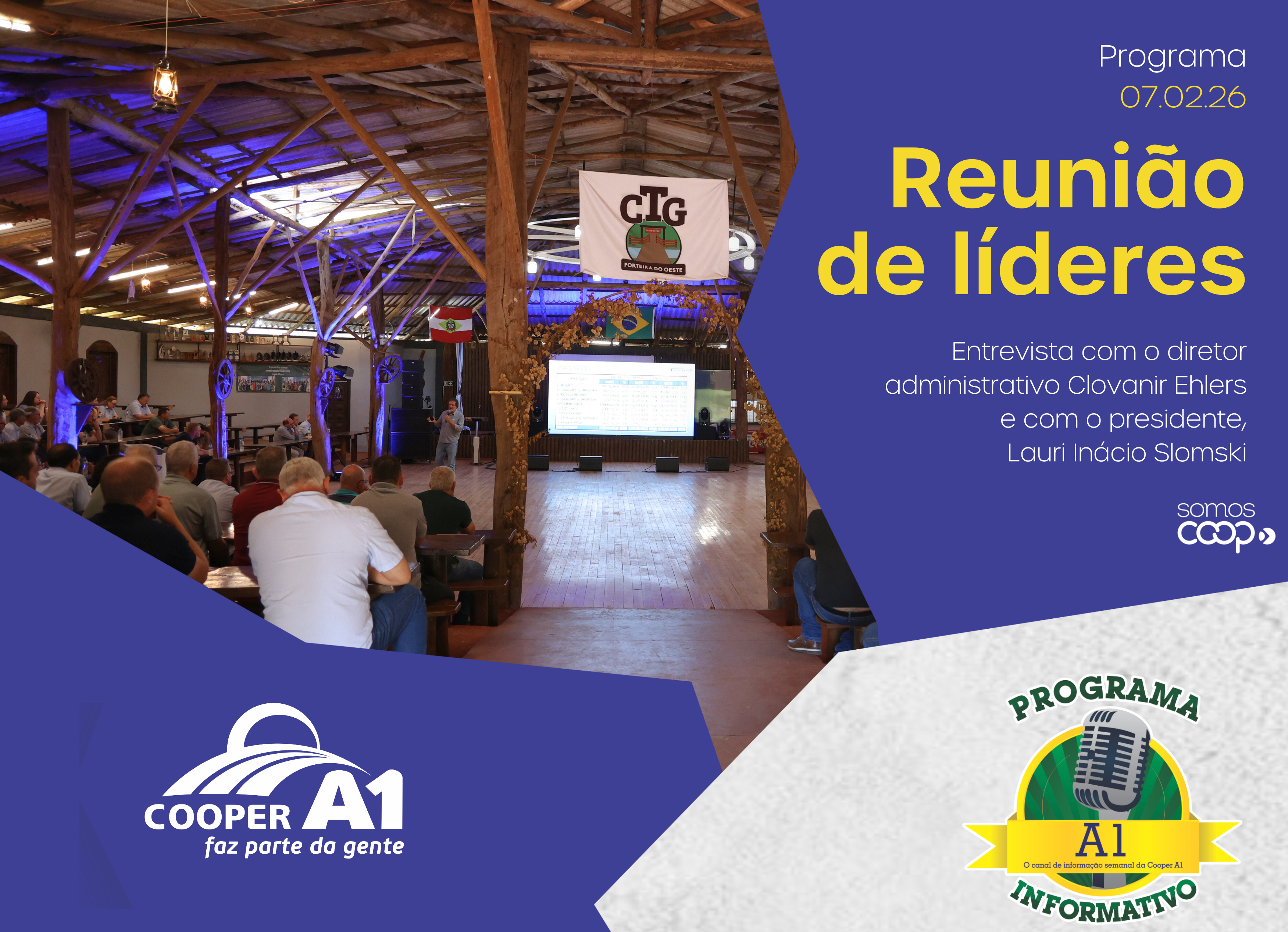 INFORMATIVO A1 07.02.26: Reuni&atilde;o de l&iacute;deres