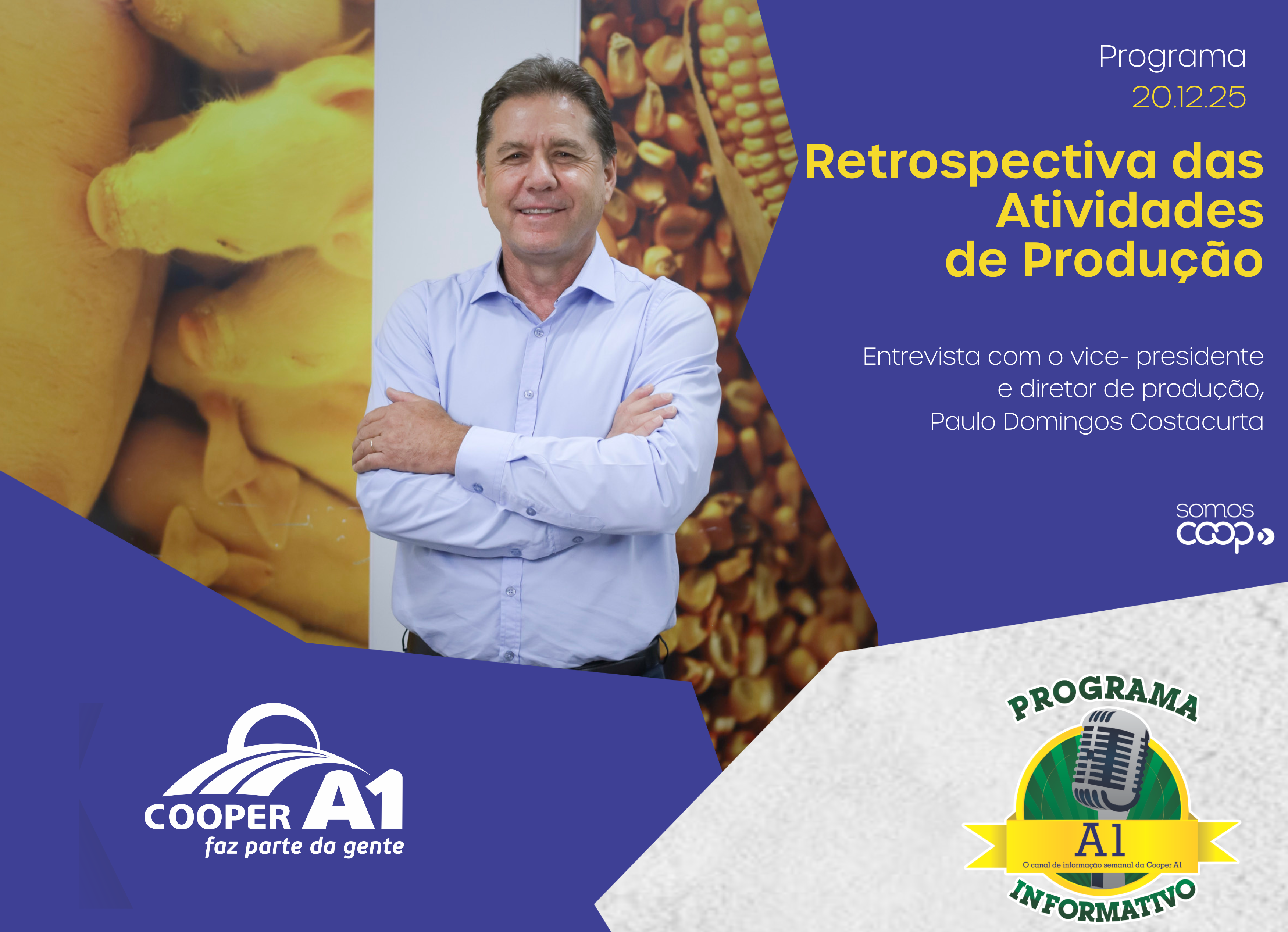 INFORMATIVO A1 20.12.25: Retrospectiva das Atividades de Produ&ccedil;&atilde;o