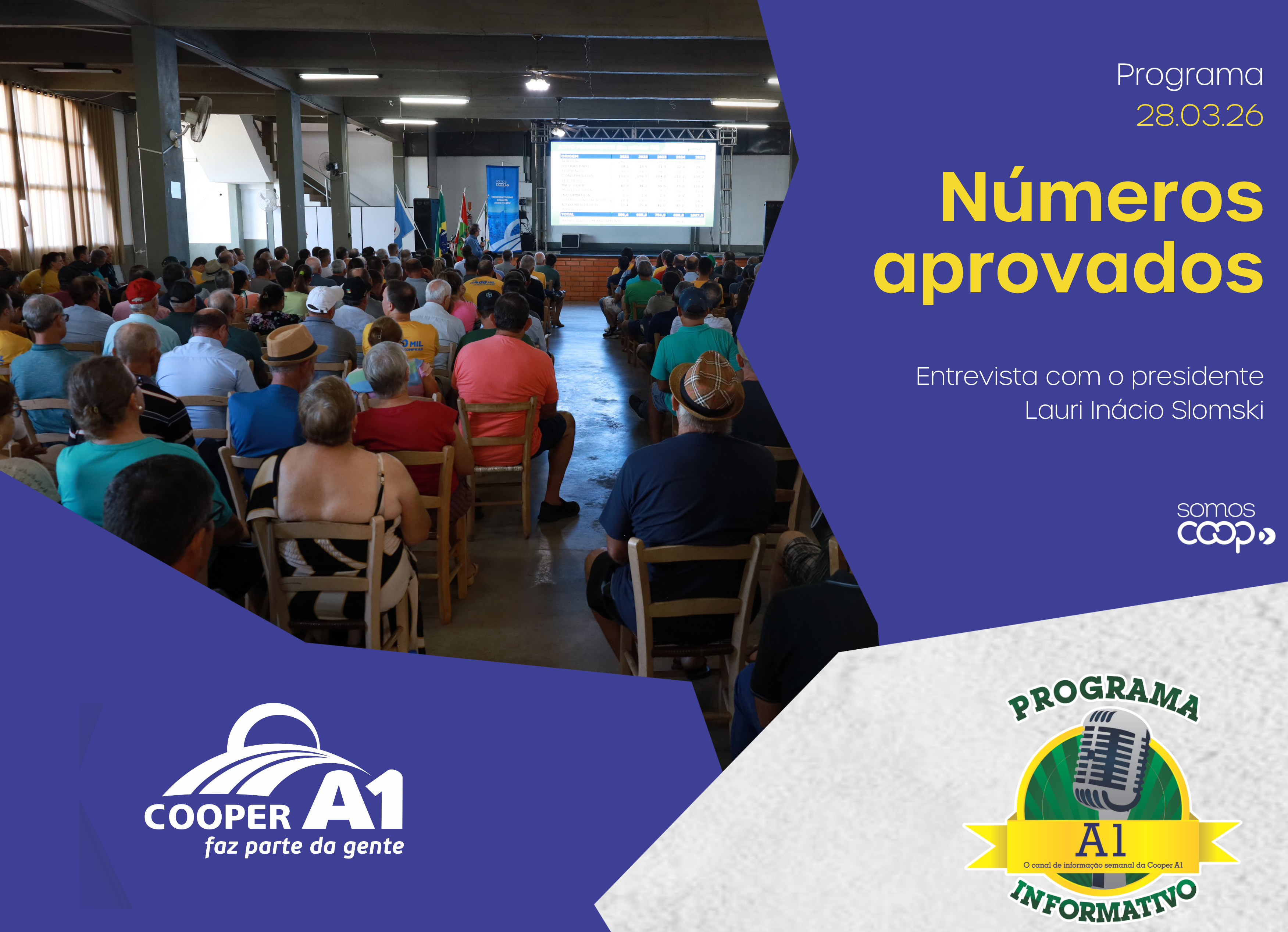 INFORMATIVO A1  28.03.26: Aprova&ccedil;&atilde;o dos N&uacute;meros