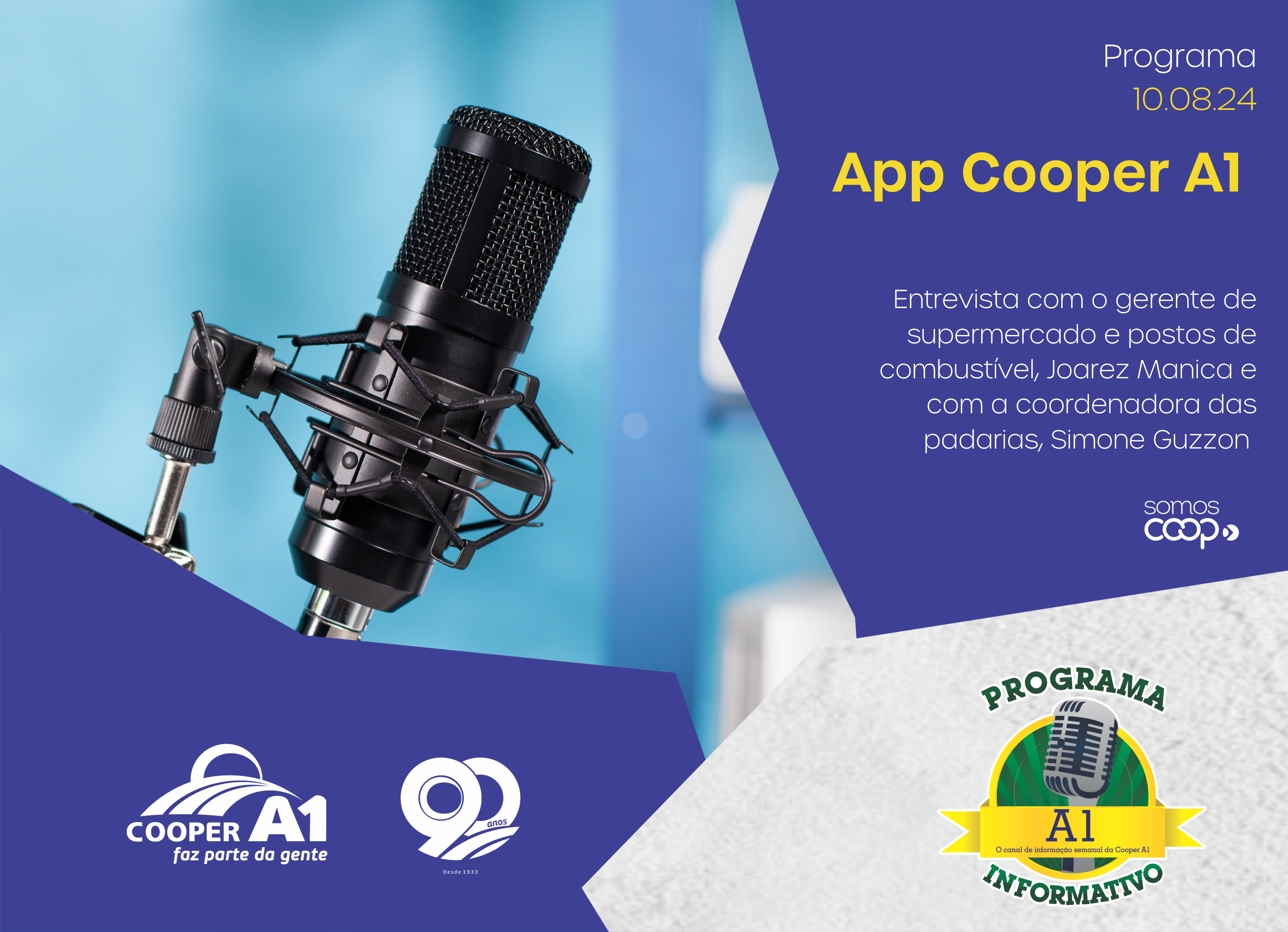 INFORMATIVO A1 10.08.24: App Cooper A1
