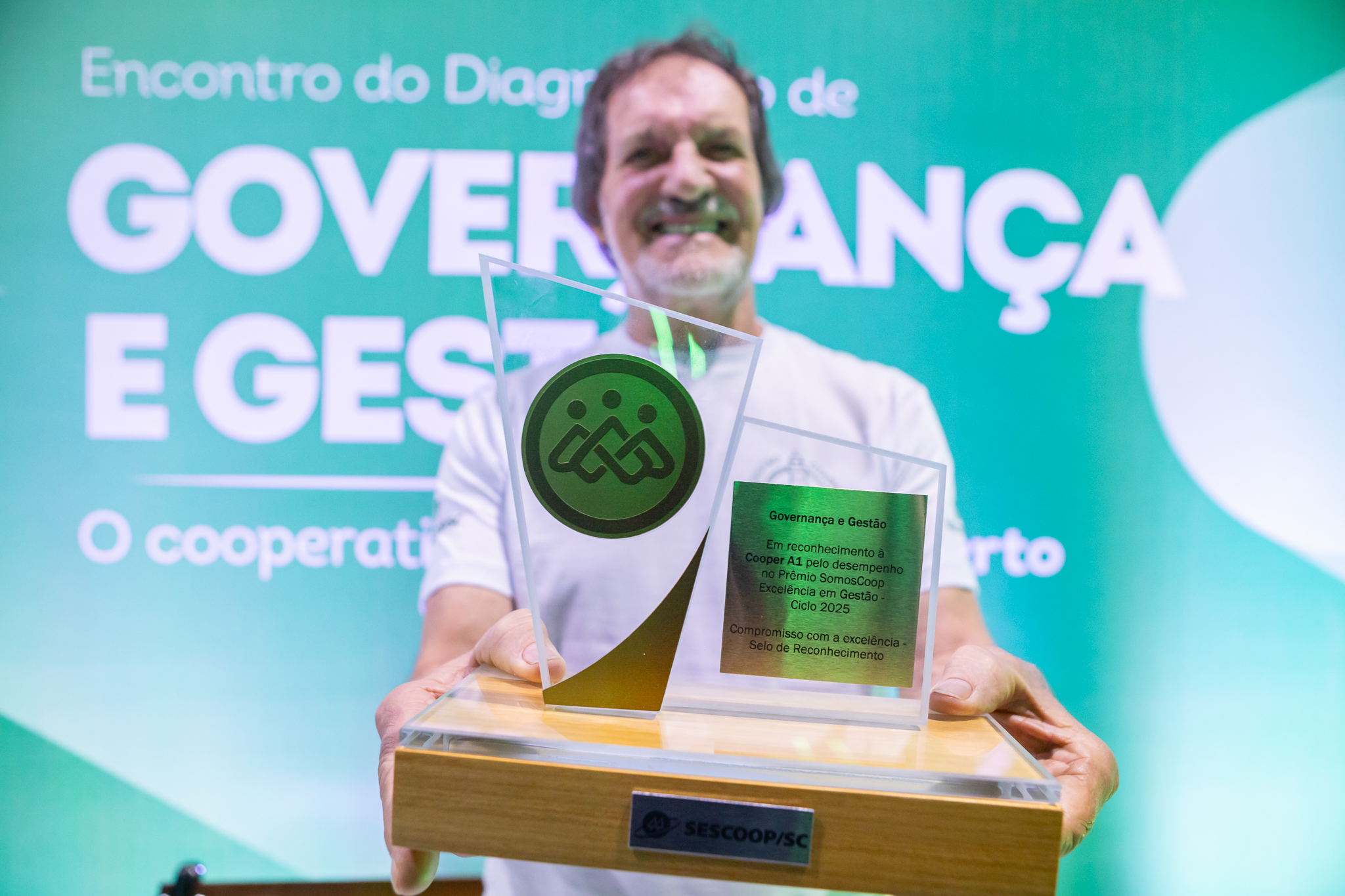 Cooper A1 conquista prêmio do programa SomosCoop Excelência em Gestão