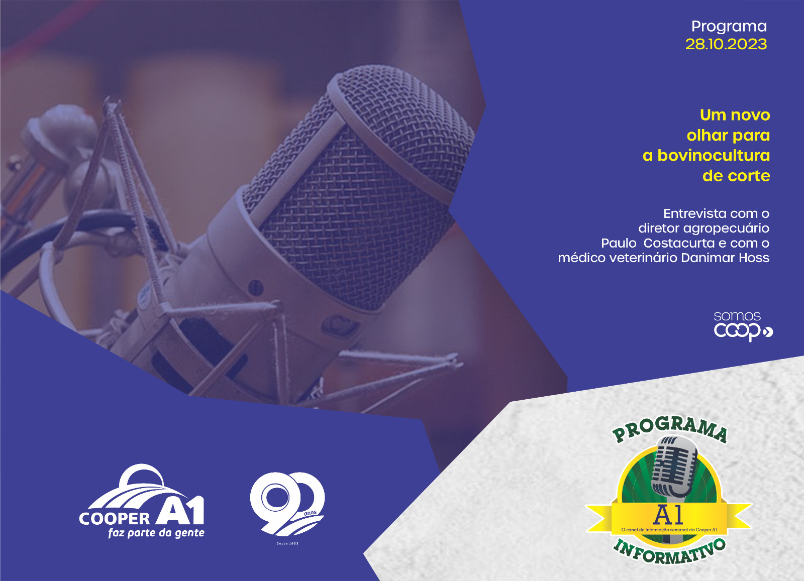 INFORMATIVO A1 28.10.23: Um novo olhar para a bovinocultura de corte 