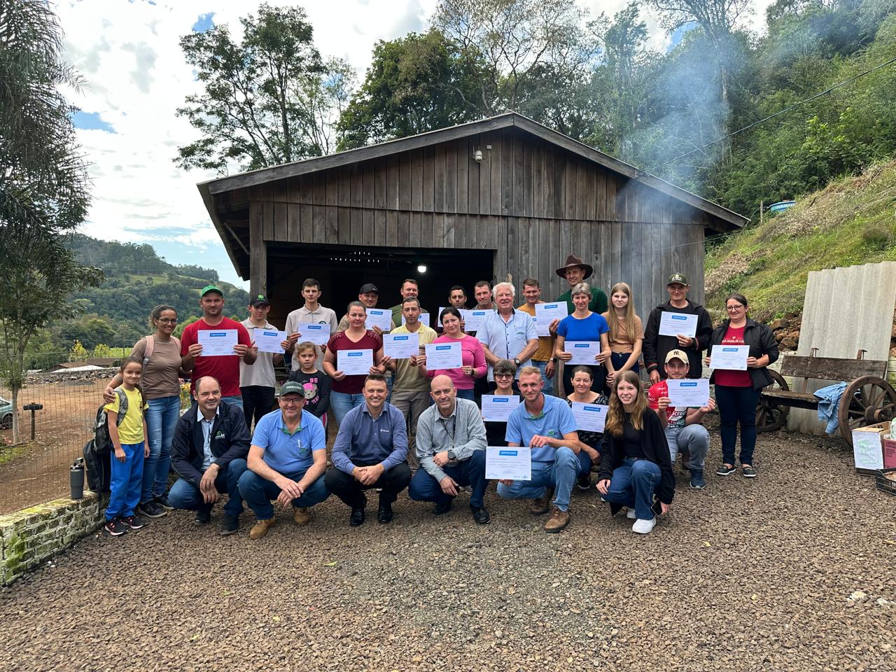 RIO GRANDE DO SUL: Integrantes do De Olho da Qualidade Rural finalizam etapa 
